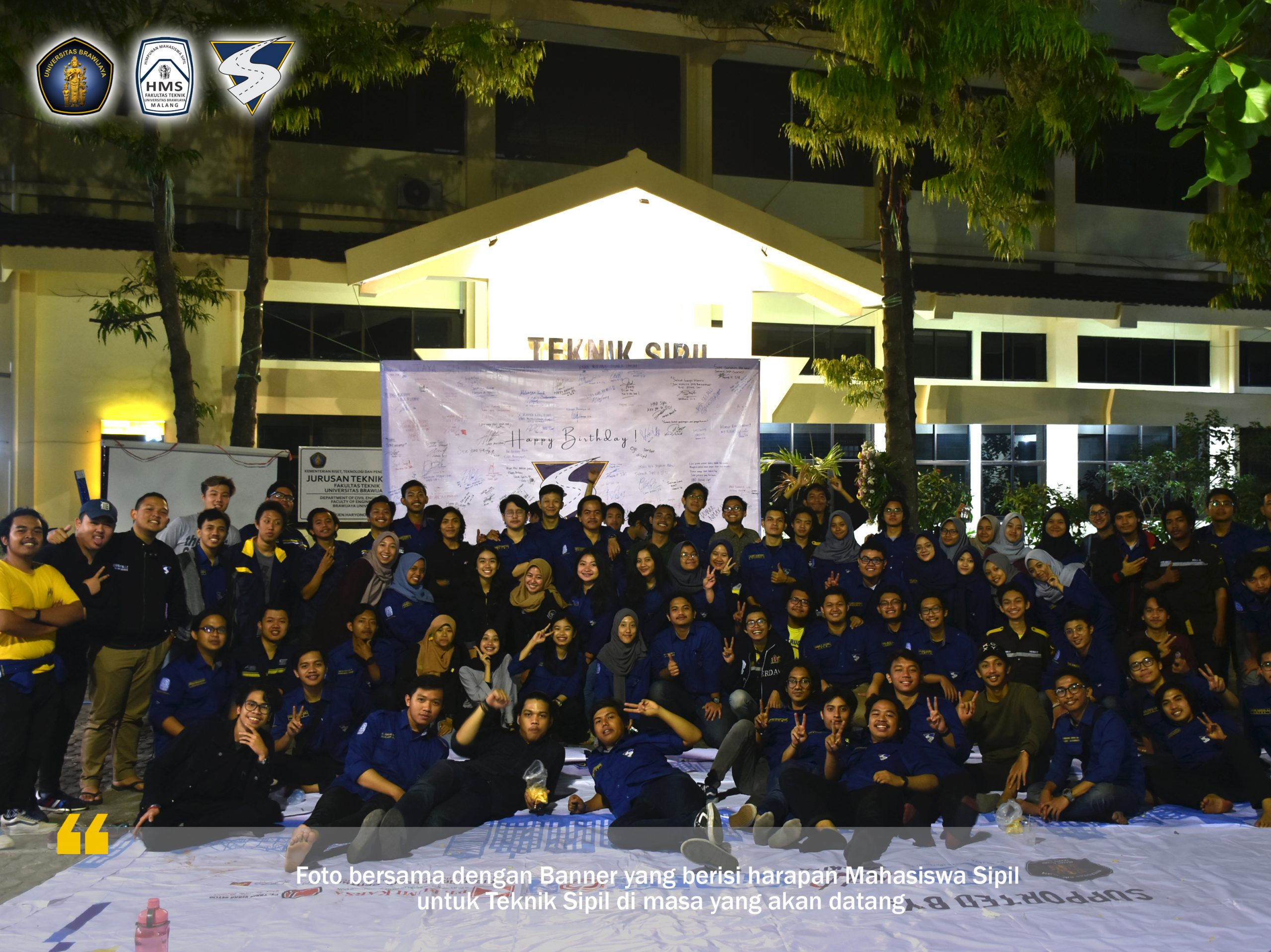 Selamat Ulang Tahun Teknik Sipil Universitas Brawijaya Ke Departemen Teknik Sipil